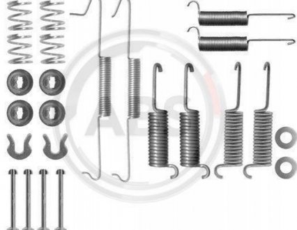 Ремкомплект тормозных колодок A.B.S. 0571Q