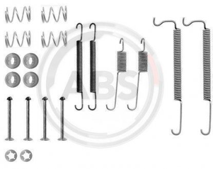 Ремкомплект гальмівних колодок Opel Kadett, Vectra, Ascona A.B.S. 0629Q