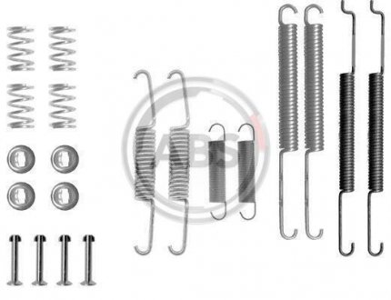 Ремкомплект гальмівних колодок Audi 100, 80, Volkswagen Golf, Passat, Caddy A.B.S. 0681Q