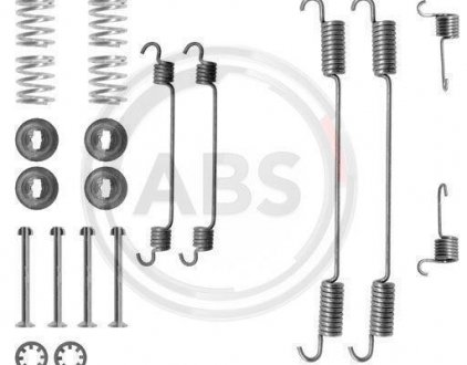 Ремкомплект тормозных колодок Fiat Panda, Punto, Ford KA, Fiesta A.B.S. 0740Q