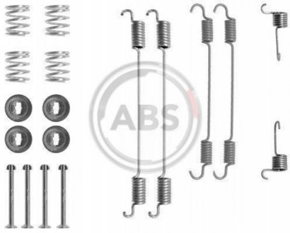 Купить Ремкомплект тормозных колодок Renault Kangoo, Peugeot 406, Dacia Logan, Nissan Primera, Peugeot 208, Citroen Xsara, DS3, C3, Peugeot 306, 207 A.B.S. 0750Q (фото1) подбор по VIN коду, цена 384 грн.