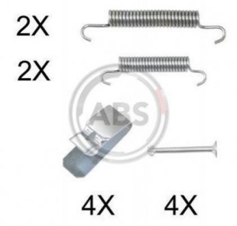 Ремкомплект гальмівних колодок Chrysler Neon A.B.S. 0890Q