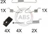 Купить Комплект монтажный барабанных тормозов зад RAV 4/QASHQAI 06-170х32 Nissan X-Trail, Toyota Yaris, Nissan Qashqai, Toyota Celica, Prius, Corolla, Avensis, Rav-4, Renault Koleos, Nissan Juke A.B.S. 0898Q (фото1) подбор по VIN коду, цена 271 грн.