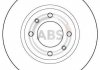 Купити Гальмівний диск перед. 305/405 (77-99) Peugeot 405 A.B.S. 15414 (фото1) підбір по VIN коду, ціна 714 грн.