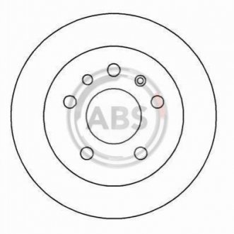 Купити Гальмівний диск задн. Vectra/Omega/Omega/Senator/Carlton/Senator/Royale 78-05 Opel Omega A.B.S. 15818 (фото1) підбір по VIN коду, ціна 1019 грн.