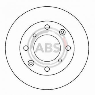 Диск гальмівний A.B.S. 15832