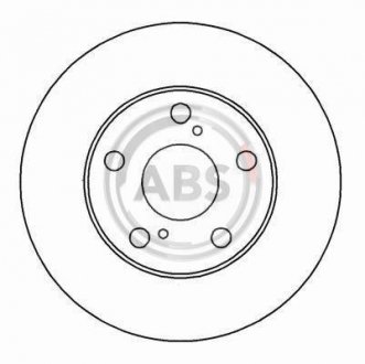 Диск тормозной A.B.S. 16220