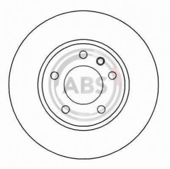 Гальмівний диск перед. Omega 94-01 Opel Omega A.B.S. 16263