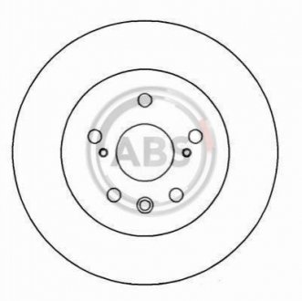 Тормозной диск задний. Camry/Scepter/RX 91-06 Toyota Camry A.B.S. 16277