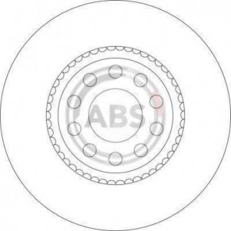 Тормозные диски Audi 100, A8, A6 A.B.S. 16328