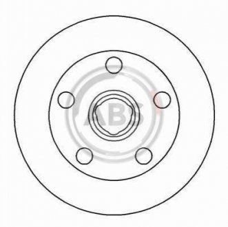 Тормозные диски A.B.S. 16329