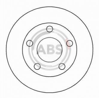 Гальмівні диски A.B.S. 16442