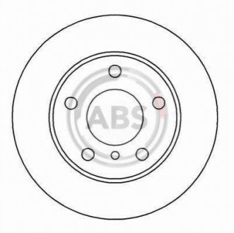 Тормозные диски A.B.S. 16567