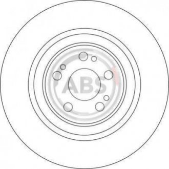 Тормозные диски передние A.B.S. 17037