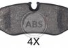 Купить Тормозные колодки дисковые Mercedes V-Class, Vito A.B.S. 35056 (фото1) подбор по VIN коду, цена 1090 грн.