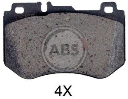 Тормозные колодки дисковые (1 к-т) Mercedes W205, S205, C205 A.B.S. 35065