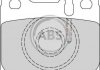 Купить Тормозные колодки дисковые Mercedes W124, S124, W202 A.B.S. 364982 (фото1) подбор по VIN коду, цена 687 грн.