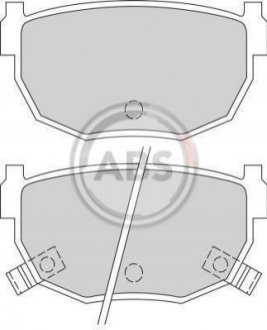 Купить Тормозные колодки дисковые Nissan Bluebird A.B.S. 365861 (фото1) подбор по VIN коду, цена 590 грн.