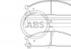 Купить Тормозные колодки дисковые (1 к-т) Nissan Pathfinder A.B.S. 36657 (фото1) подбор по VIN коду, цена 1123 грн.