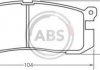 Купить Колодки тормозные задние. Probe/626 89-98 Mazda 626 A.B.S. 36672 (фото1) подбор по VIN коду, цена 531 грн.