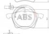 Купить Тормозные колодки перед. T4 2.5TDI 96-03 (R15)(с датчиком) Volkswagen Transporter, Sharan, Ford Galaxy A.B.S. 37141 (фото1) подбор по VIN коду, цена 813 грн.