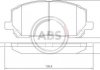 Купить Тормозные колодки дисковые Lexus RX A.B.S. 37260 (фото1) подбор по VIN коду, цена 1017 грн.
