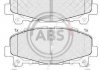 Купити Гальмівні колодки пер. Accord/TLX (08-21) Honda Accord A.B.S. 37721 (фото1) підбір по VIN коду, ціна 952 грн.