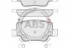 Купить Тормозные колодки дисковые Toyota Verso A.B.S. 37735 (фото1) подбор по VIN коду, цена 757 грн.