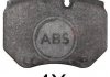 Купить Тормозные колодки дисковые Audi A6 A.B.S. 37740 (фото1) подбор по VIN коду, цена 1377 грн.