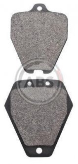 Купить Тормозные колодки дисковые (1 к-т) Audi A4 A.B.S. 37757 (фото1) подбор по VIN коду, цена 1373 грн.