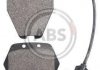 Купить Тормозные колодки дисковые Audi A6 A.B.S. 37758 (фото1) подбор по VIN коду, цена 1586 грн.