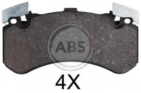 Купить Тормозные колодки дисковые Audi A7, A8, A6 A.B.S. 37894 (фото1) подбор по VIN коду, цена 1820 грн.