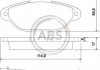 Купить Тормозные колодки дисковые Fiat Punto, Ford KA, Hyundai IX35 A.B.S. 37896 (фото1) подбор по VIN коду, цена 520 грн.