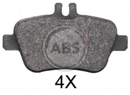 Купить Тормозные колодки дисковые Mercedes W246, CLA-Class, W176, GLA-Class, Infiniti Q A.B.S. 37905 (фото1) подбор по VIN коду, цена 800 грн.