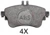 Купить Тормозные колодки дисковые Mercedes W246, CLA-Class, W176 A.B.S. 37912 (фото1) подбор по VIN коду, цена 504 грн.