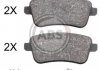 Купить Тормозные колодки дисковые (1 к-т) Mercedes M-Class, GL-Class, GLE-Class, GLS-Class A.B.S. 37942 (фото1) подбор по VIN коду, цена 745 грн.