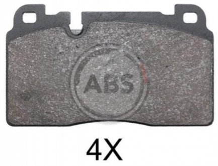 Купить Тормозные колодки дисковые Audi Q5, A7, A6 A.B.S. 37959 (фото1) подбор по VIN коду, цена 1172 грн.