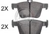 Купить Тормозные колодки дисковые Volkswagen Golf, Audi A3, Seat Leon, Audi TT, Volkswagen Passat, Skoda Superb, Volkswagen Touran, Tiguan, Skoda Kodiaq A.B.S. 37965 (фото1) подбор по VIN коду, цена 828 грн.