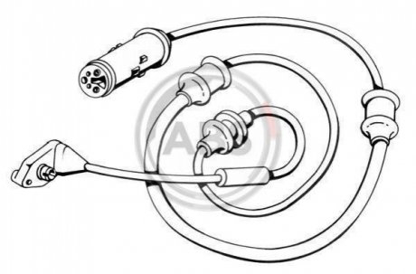 Датчик тормозных колодок перед. Vectra (95-09) A.B.S. 39559