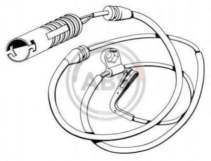 Датчик тормозных колодок A.B.S. 39578