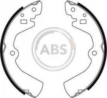 Тормозные колодки барабанные Nissan Sunny, Bluebird, Maxima, Primera, Hyundai Sonata A.B.S. 8668