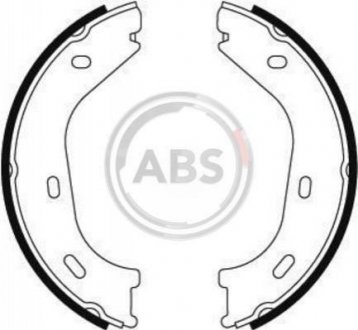 Тормозные колодки барабанные Mercedes W116, W126, C126 A.B.S. 8728