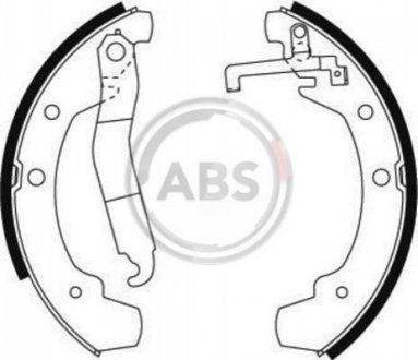 Купить Тормозные колодки барабанные Volkswagen LT A.B.S. 8764 (фото1) подбор по VIN коду, цена 1291 грн.