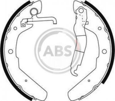 Колодки гальмівні задн. Transporter/Multivan/Vanagon/Caravelle/Campmobile 79-92 Volkswagen Transporter, LT A.B.S. 8801