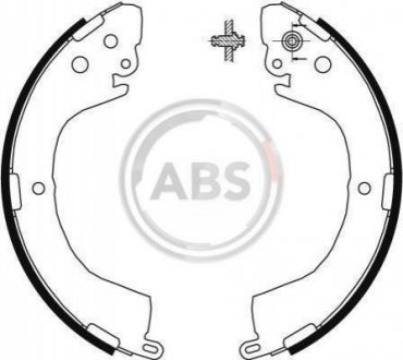 Тормозные колодки барабанные A.B.S. 9050