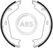Купити Колодки ручного гальма Volvo S80 99-/ V70 97-11/ XC70 97- / XC90 02-14 (TRW) A.B.S. 9071 (фото1) підбір по VIN коду, ціна 534 грн.