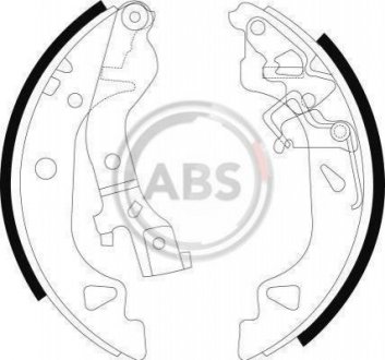 Тормозные колодки зад. Fiat Punto 99-12 (AP) Fiat Punto A.B.S. 9075