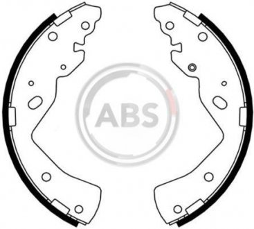 Тормозные колодки барабанные A.B.S. 9086