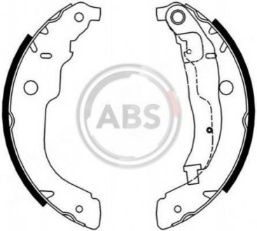 Гальмівні колодки зад. 207/208/301/C3/C-Elysee (07-21) Peugeot 207, Citroen C3, DS3, Peugeot 208, Citroen C4 A.B.S. 9226