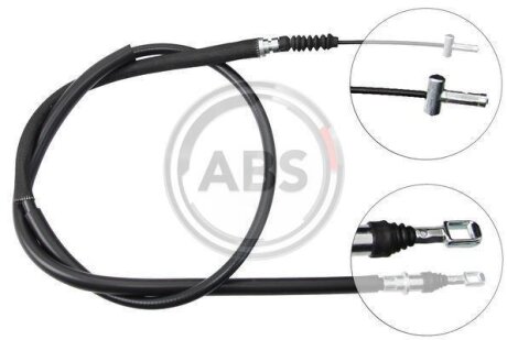 Трос ручного гальма VOLVO (ABS) A.B.S. k11656